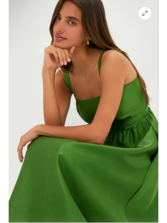Tuckernuck Dresses & Skirts - NWT Tuckernuck Emerald Green Dupioni Esme Midi Dress M